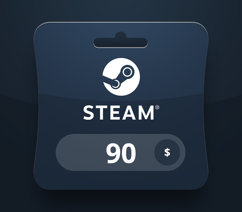Steam Wallet Card $90 US Activation Code