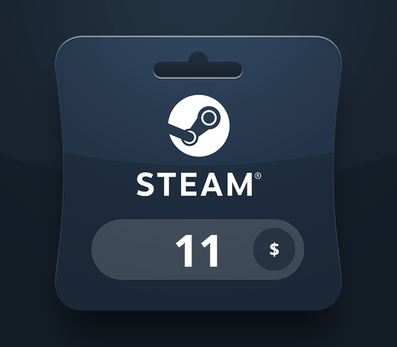 

Steam Wallet USD 11 Gift Card US