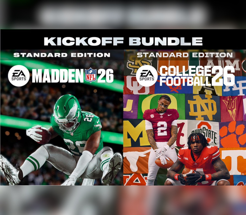 

EA SPORTS Kickoff Bundle (Madden NFL 26 & College Football 26) US Xbox Series X|S CD Key