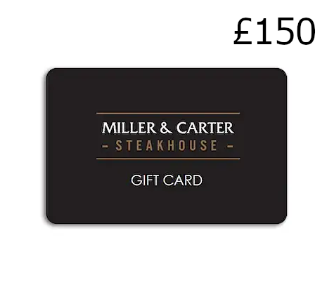 

Miller and Carter GBP 150 Gift Card UK