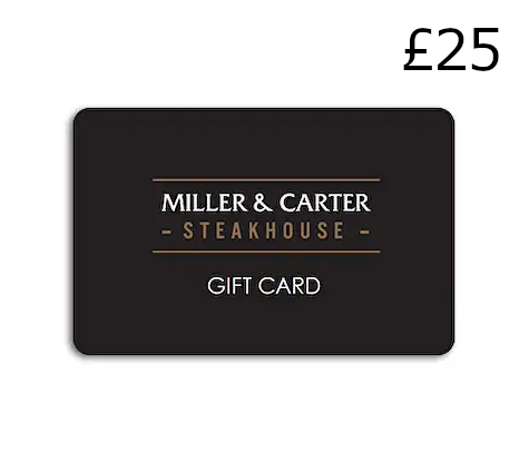 

Miller and Carter GBP 25 Gift Card UK