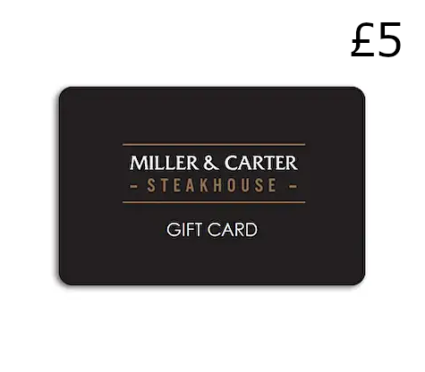 

Miller and Carter GBP 5 Gift Card UK
