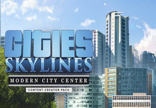 Cities: Skylines - Content Creator Pack: Modern City Center DLC PC Steam CD Key screenshot 2