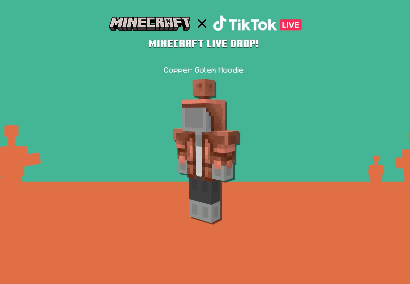 Minecraft Java & Bedrock Edition -  Copper Core Twitch Skin DLC PC CD Key screenshot 1