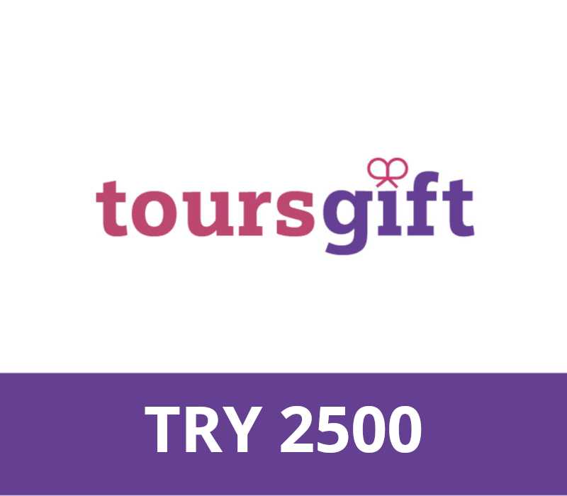 

ToursGift TRY 2500 Gift Card TR
