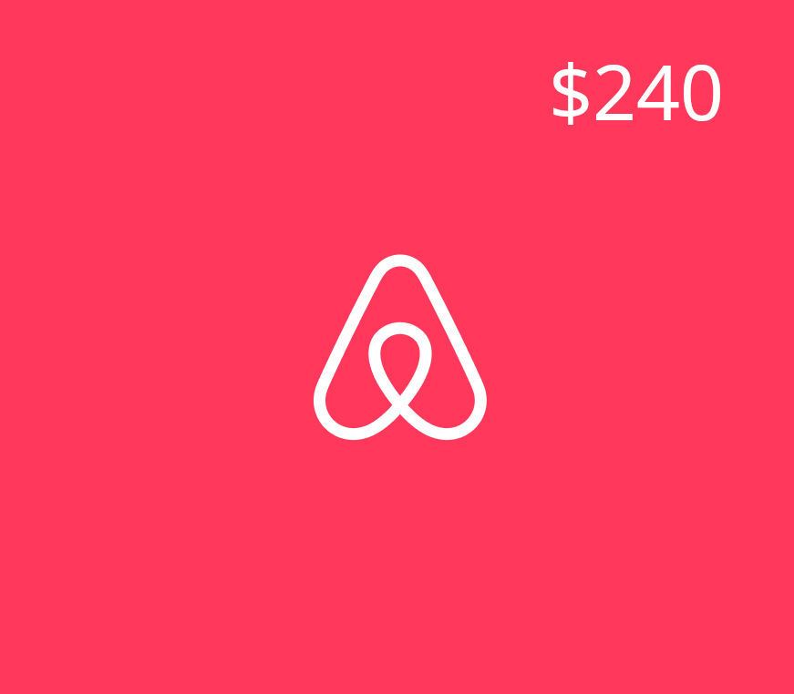 

Airbnb $240 Gift Card US