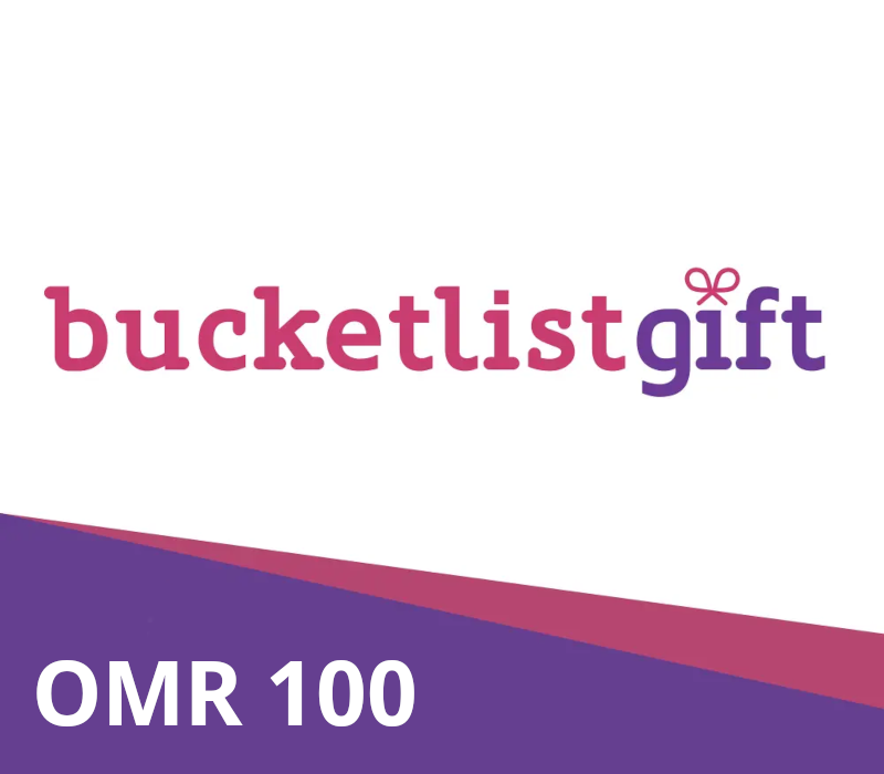 BucketlistGift OMR 100 Gift Card OM
