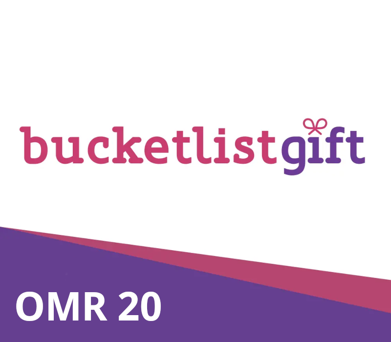 

BucketlistGift OMR 20 Gift Card OM