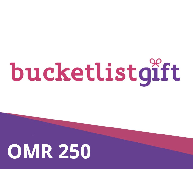 BucketlistGift OMR 250 Gift Card OM