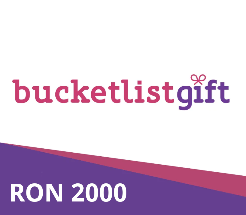 BucketlistGift RON 2000 Gift Card RO