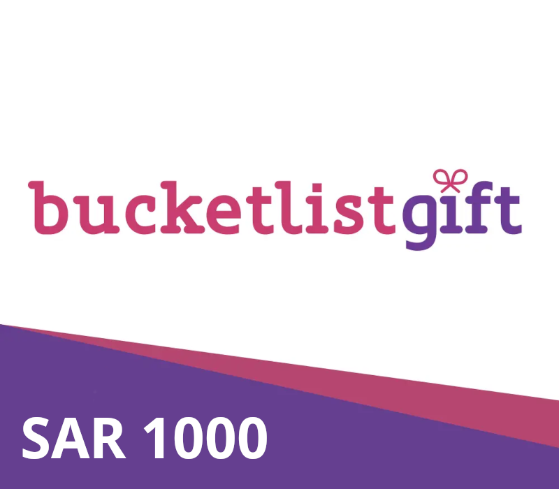 BucketlistGift SAR 1000 Gift Card SA