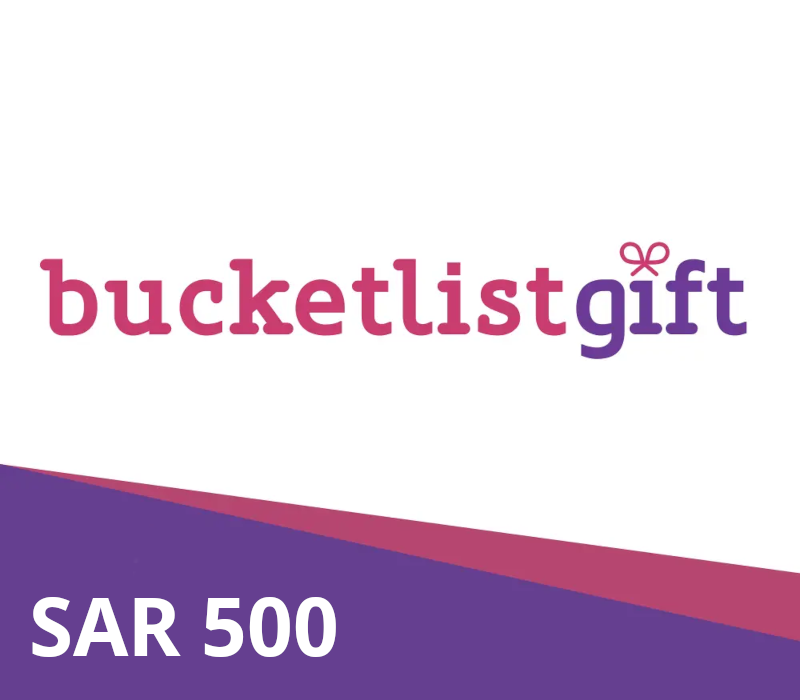 

BucketlistGift SAR 500 Gift Card SA