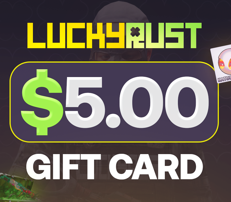 

LuckyRust $5 Gift Card