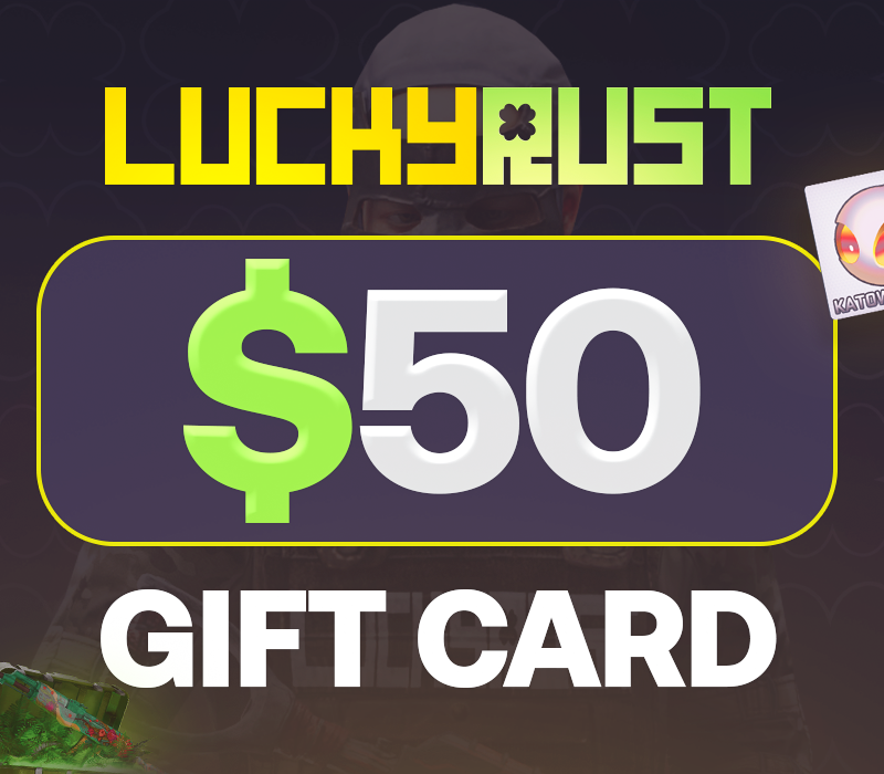 

LuckyRust $50 Gift Card