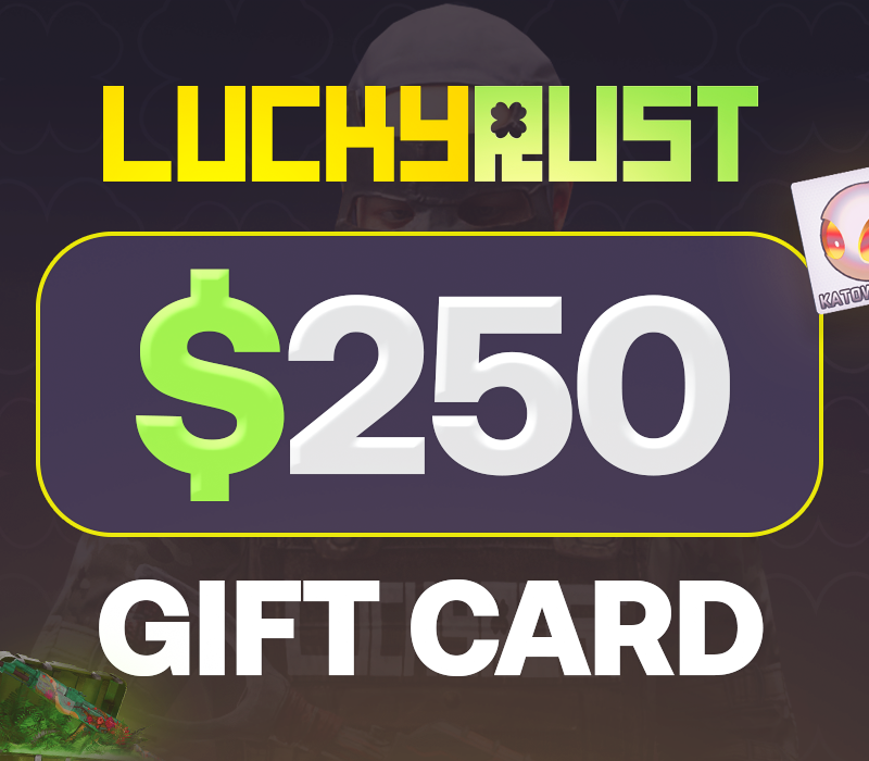 

LuckyRust $250 Gift Card