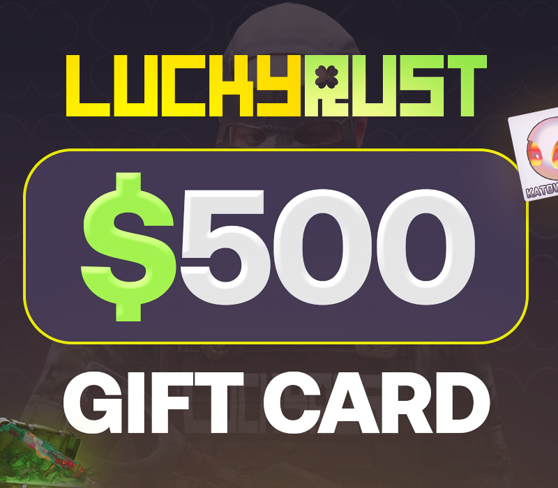 LuckyRust $500 Gift Card