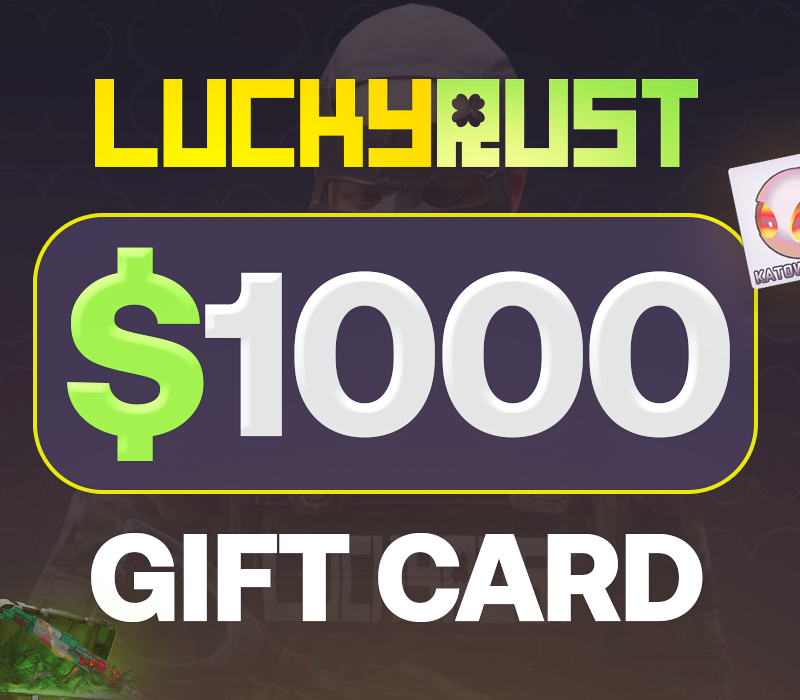 LuckyRust $1000 Gift Card