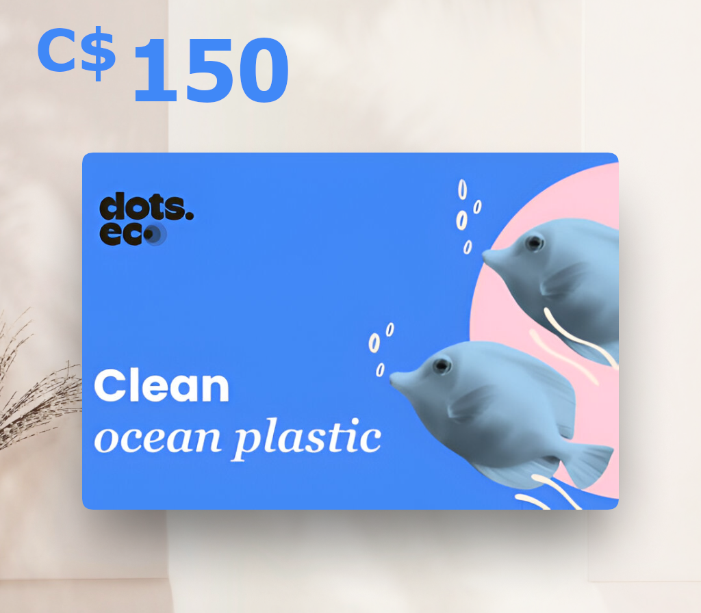 

Dots.eco - Clean Ocean Plastic CAD 150 Gift Card CA