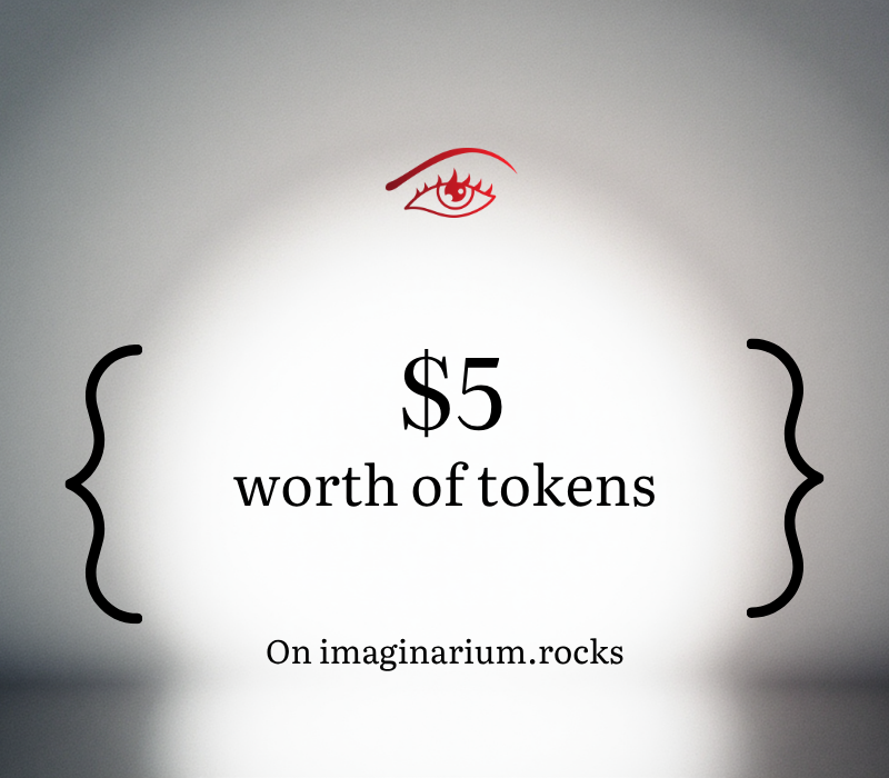 Imaginarium $5 Token Gift Card