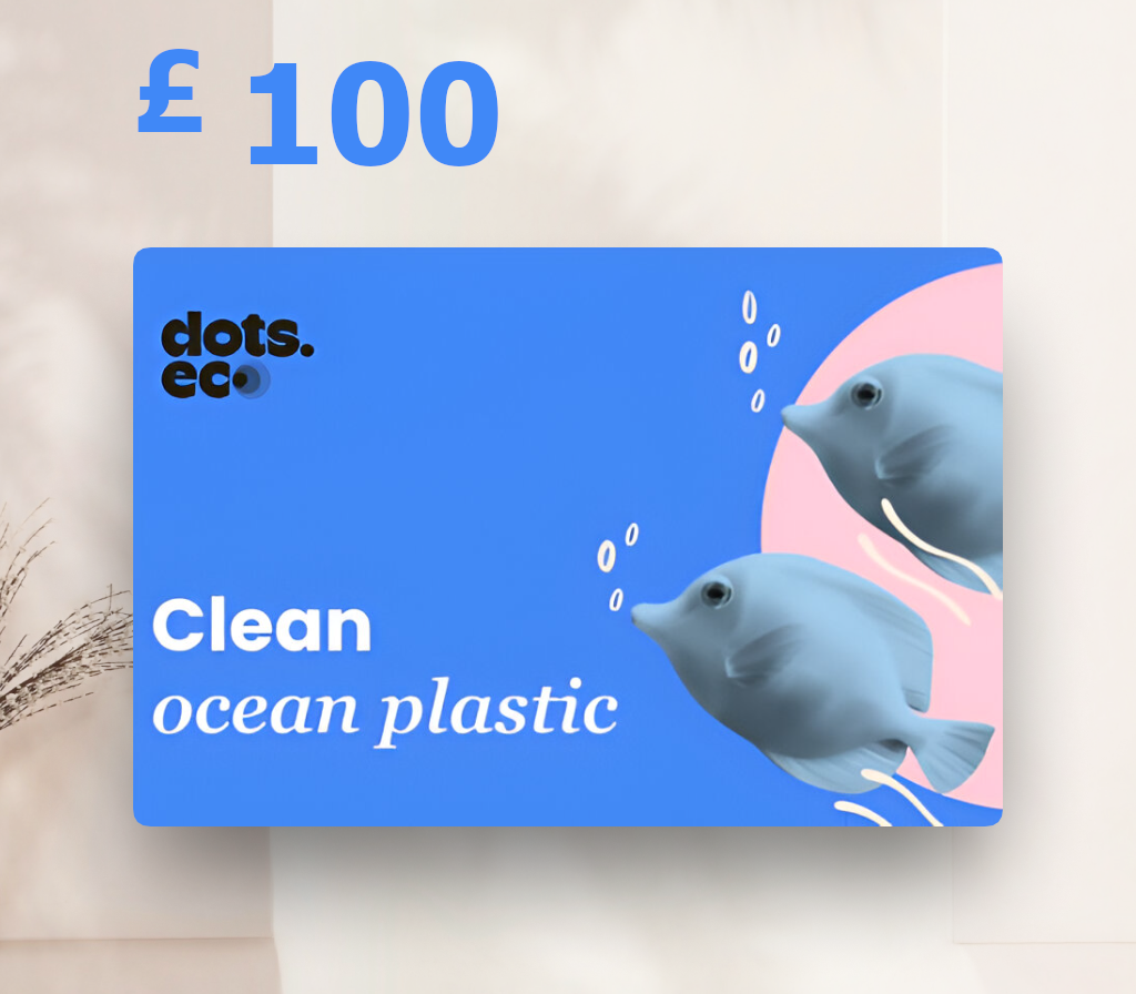 Dots.eco - Clean Ocean Plastic GBP 100 Gift Card UK