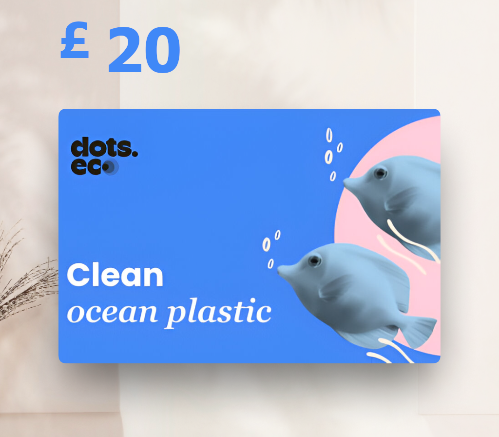Dots.eco - Clean Ocean Plastic GBP 20 Gift Card UK