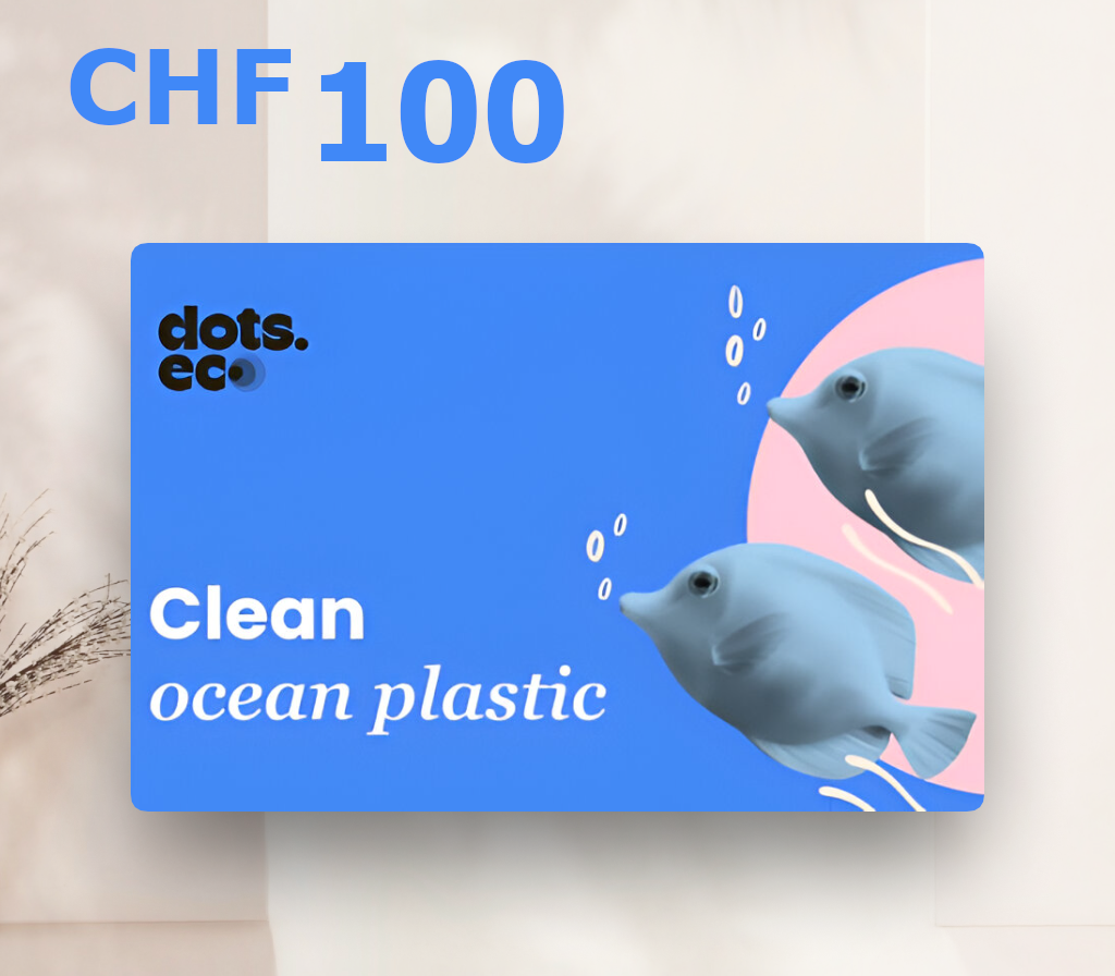 

Dots.eco - Clean Ocean Plastic CHF 100 Gift Card CH