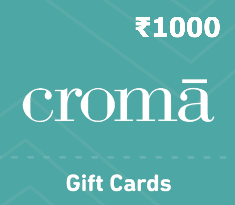 

Croma INR 1000 Gift Card IN