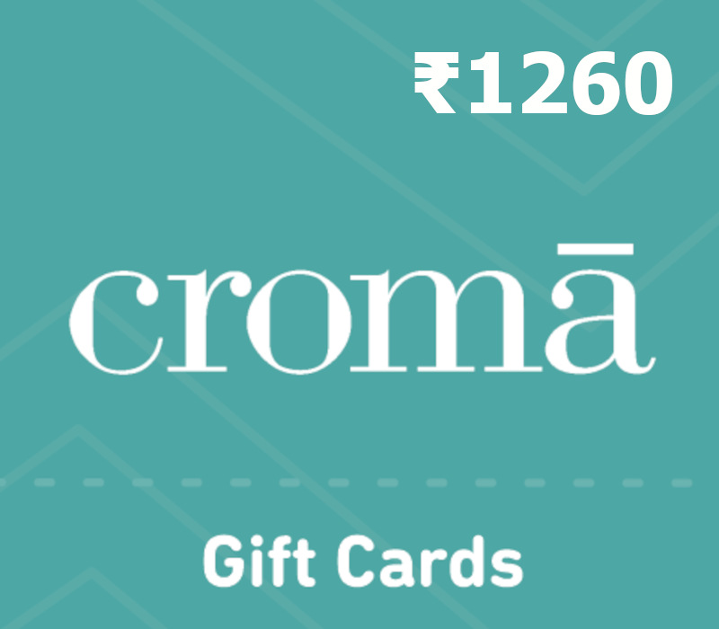 

Croma INR 1260 Gift Card IN