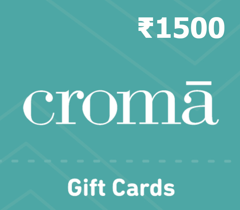 

Croma INR 1500 Gift Card IN