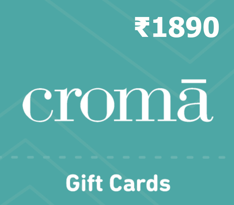 

Croma INR 1890 Gift Card IN