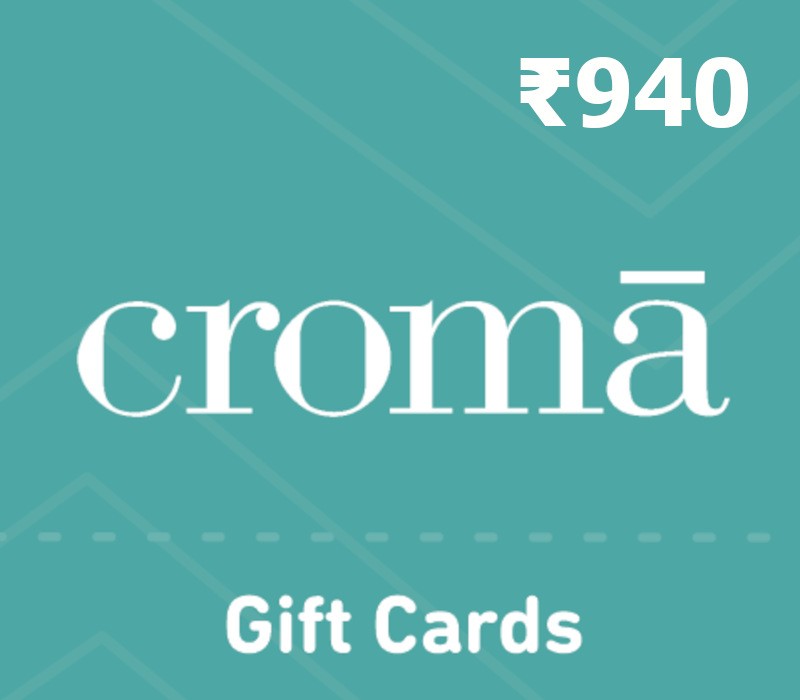 

Croma INR 940 Gift Card IN