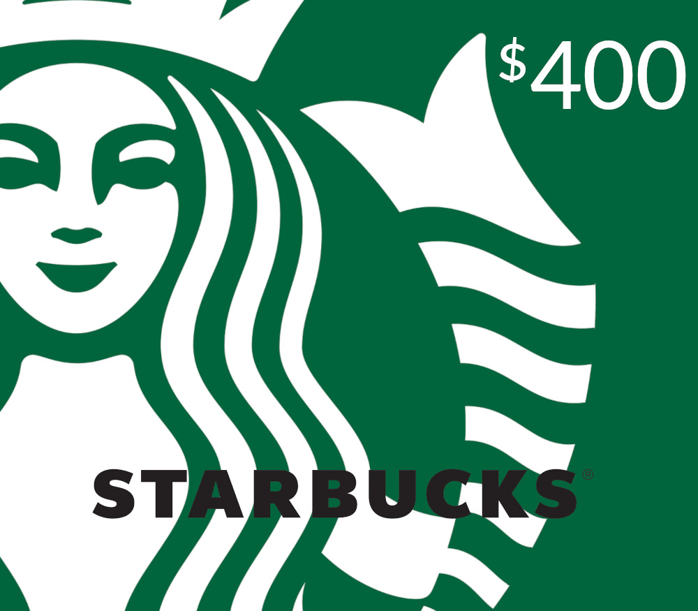 

Starbucks USD 400 Gift Card US