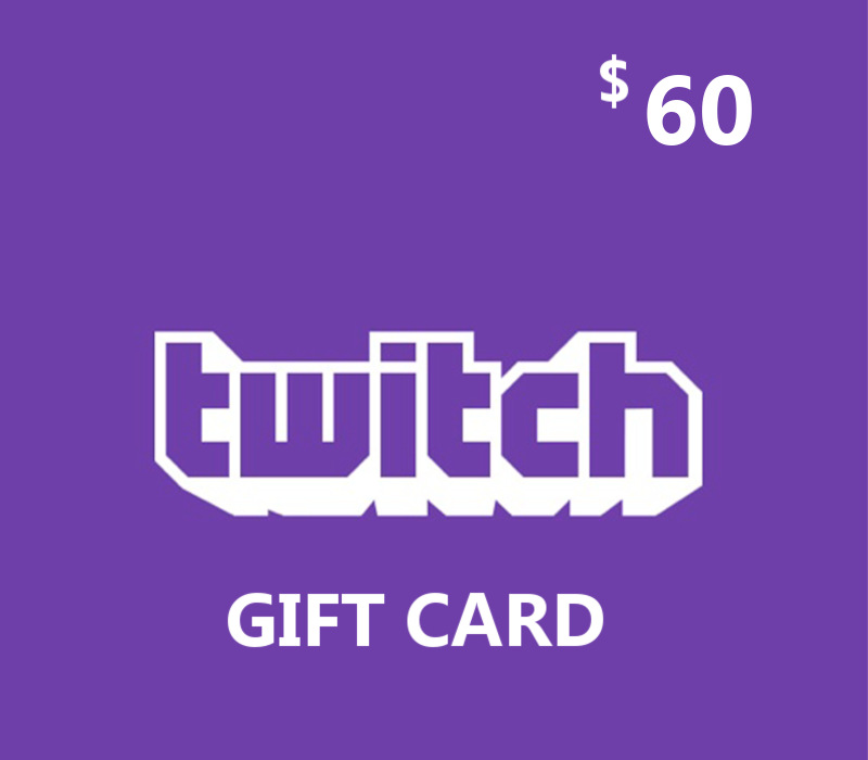 

Twitch USD 60 Gift Card US