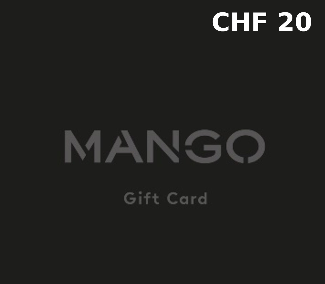 

Mango CHF 20 Gift Card CH