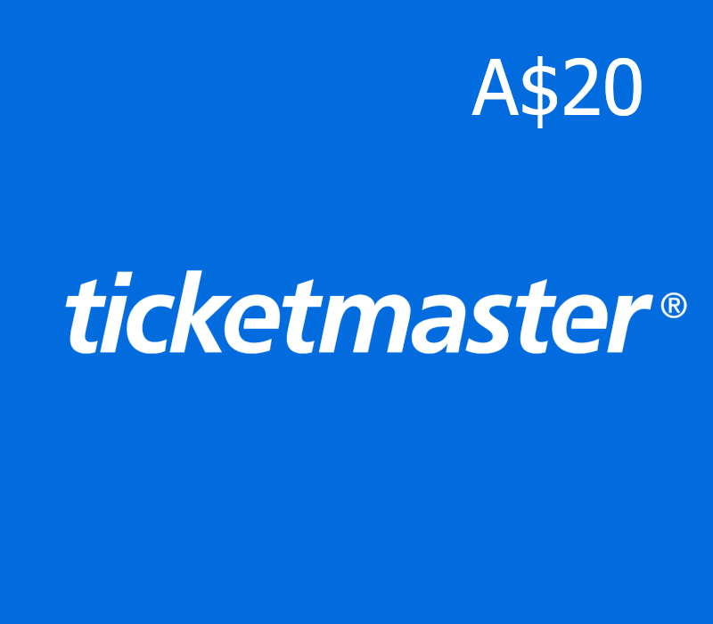 

Ticketmaster AUD 20 Gift Card AU