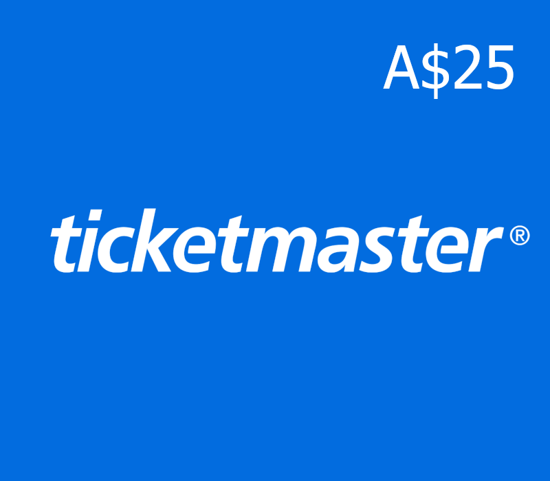 

Ticketmaster AUD 25 Gift Card AU