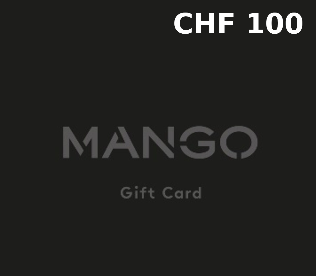 

Mango CHF 100 Gift Card CH