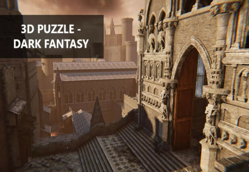 3D PUZZLE - Dark Fantasy PC Steam CD Key screenshot 1