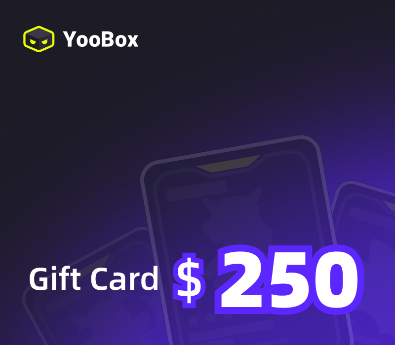 

Yoobox.gg USD 250 Gift Card