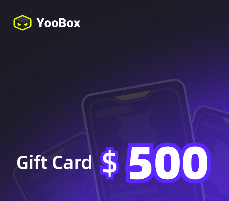 

Yoobox.gg USD 500 Gift Card