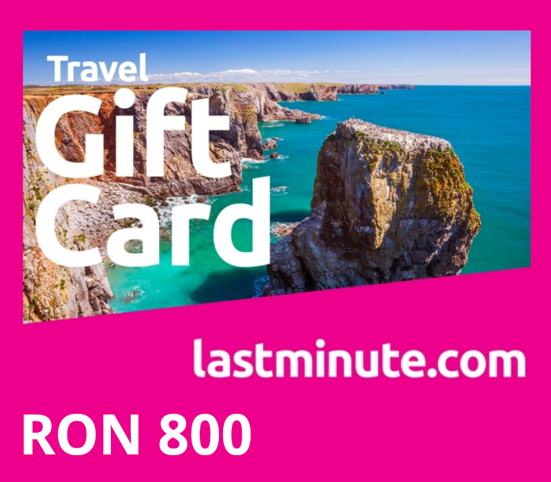 

Lastminute.com RON 800 Gift Card RO