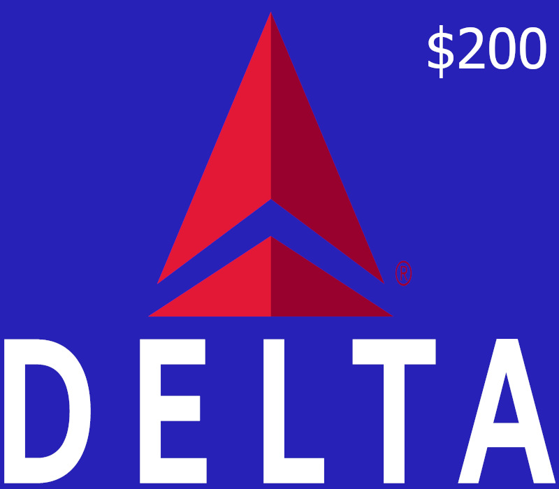 

Delta Air Lines USD 200 Gift Card US