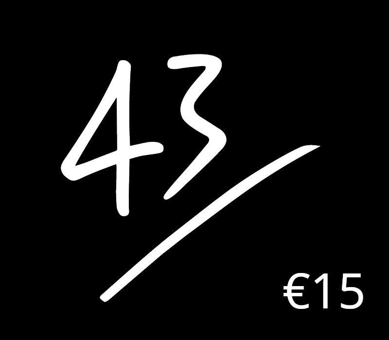 

43einhalb.com EUR 15 Gift Card DE