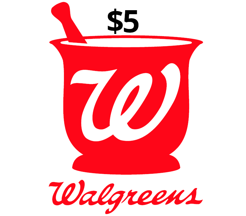 

Walgreens USD 5 Gift Card US