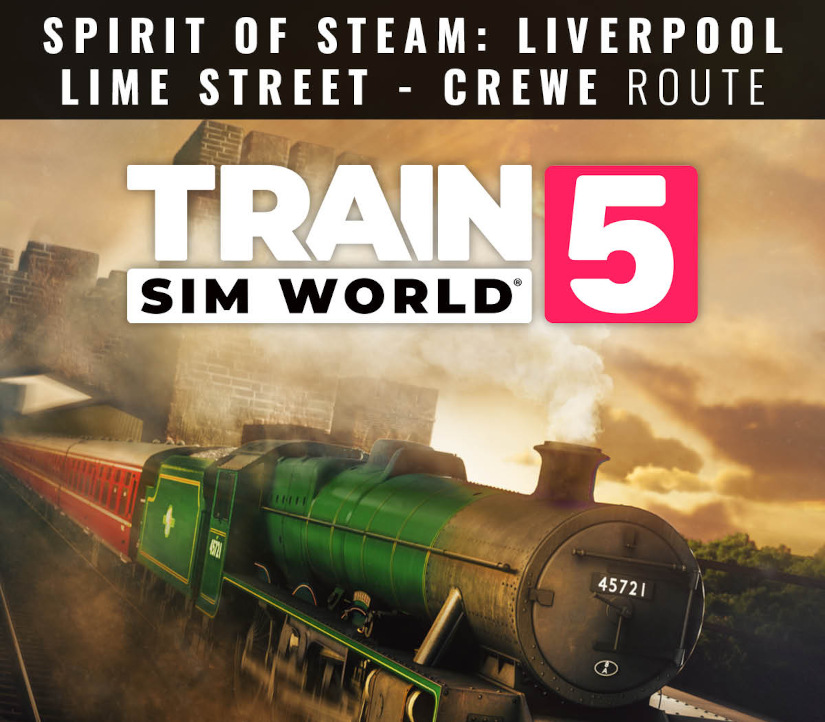 

Train Sim World 5: Spirit of Steam: Liverpool Lime Street - Crewe DLC EU XBOX One / Xbox Series X|S CD Key
