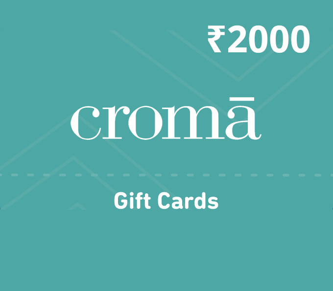 

Croma INR 2000 Gift Card IN