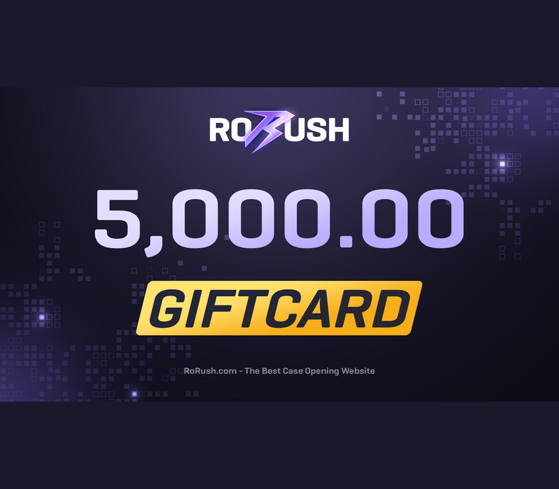 

RORUSH 5000 Balance Gift Card