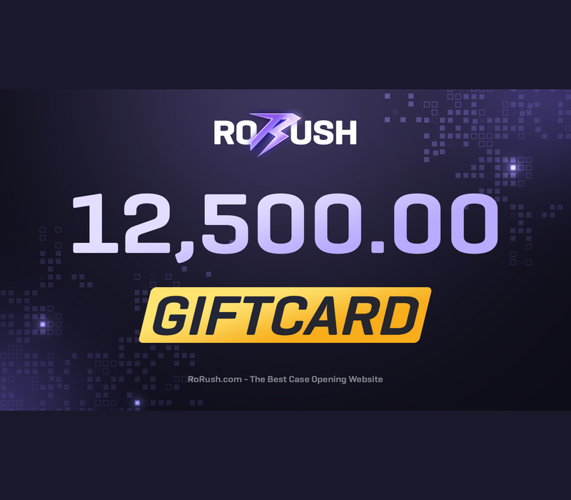 

RORUSH 12500 Balance Gift Card