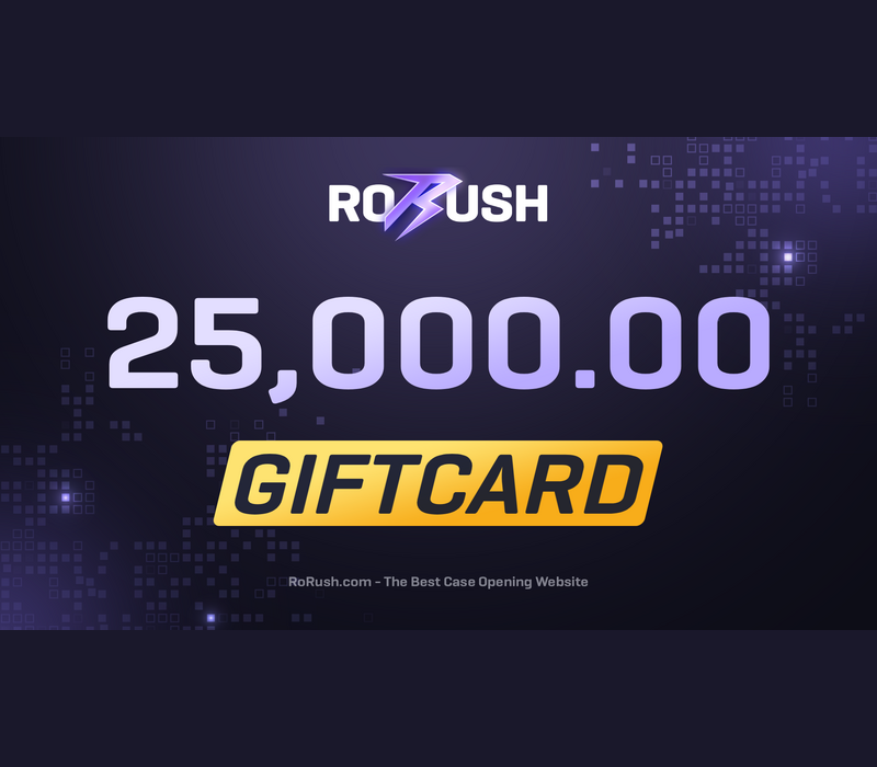 

RORUSH 25000 Balance Gift Card