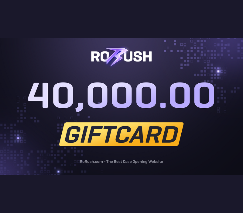 

RORUSH 40000 Balance Gift Card